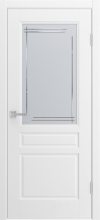 Изображение товара Межкомнатная эмалированная дверь Liga Arte Belle белая остекленная