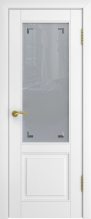 Изображение товара Межкомнатная эмалированная дверь Luxor l-5 Белая эмаль остекленная