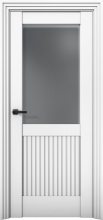 Изображение товара Межкомнатная дверь с экошпоном Aurum Doors Никель Ni 3 Аляска Графит