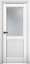Изображение товара Межкомнатная дверь с экошпоном Aurum Doors Никель Ni 3 Аляска Сатинат