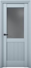 Изображение товара Межкомнатная дверь с экошпоном Aurum Doors Никель Ni 3 Deep Blue Графит