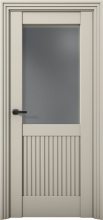 Изображение товара Межкомнатная дверь с экошпоном Aurum Doors Никель Ni 3 Силк грей Графит