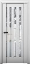 Изображение товара Межкомнатная дверь с экошпоном Aurum Doors Никель Ni 4 Аляска Зеркало