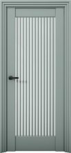 Изображение товара Межкомнатная дверь с экошпоном Aurum Doors Никель Ni 4 Deep Green Графит