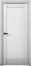 Изображение товара Межкомнатная дверь с экошпоном Aurum Doors Никель Ni 4 Манхэттен Графит