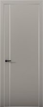 Изображение товара Межкомнатная дверь с экошпоном Aurum Doors Палладий Pd 10 Deep Blue Анодированная кромка Al