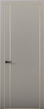 Изображение товара Межкомнатная дверь с экошпоном Aurum Doors Палладий Pd 10 Deep Blue Gold Edition