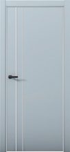 Изображение товара Межкомнатная дверь с экошпоном Aurum Doors Паладий Pd 4 Deep Blue Al White