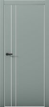 Изображение товара Межкомнатная дверь с экошпоном Aurum Doors Паладий Pd 4 Deep Green Al White