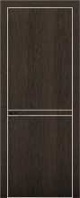 Изображение товара Межкомнатная дверь с экошпоном Aurum Doors Плутоний Pu 9 Дуб Темный Al White