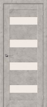 Изображение товара Межкомнатная дверь с эко шпоном el`PORTA Легно-23 Grey Art остекленная