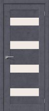 Изображение товара Межкомнатная дверь с эко шпоном el`PORTA Легно-23 Graphite Art остекленная