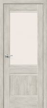 Изображение товара Межкомнатная дверь с эко шпоном Прима-3.1 Chalet Provence остекленная (ст. Magic Fog)