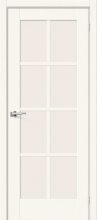 Изображение товара Межкомнатная дверь MR.WOOD Прима-11.1 White Wood остекленная
