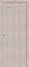 Изображение товара Межкомнатная дверь с эко шпоном Браво Тренд-3 Cappuccino Veralinga глухая