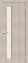 Изображение товара Межкомнатная дверь с эко шпоном Браво Тренд-4 Cappuccino Veralinga остекленная
