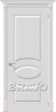 Изображение товара Межкомнатная эмалированная дверь Браво Джаз К-23 (Белый) глухая