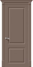 Изображение товара Межкомнатная эмалированная дверь Браво Скинни-12 Mocca глухая