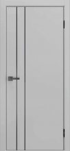 Изображение товара Межкомнатная дверь с эко шпоном Luxor ДП-58 Silver Gray