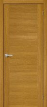 Изображение товара Межкомнатная дверь с эко шпоном MR.WOOD Вуд Флэт-1V1 Natur Oak глухая