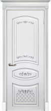 Изображение товара Межкомнатная ульяновская дверь Текона Смальта 05 Белый RAL 9003 глухая
