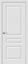 Изображение товара Межкомнатная дверь с ПВХ-пленкой Браво Скинни-14 П-23 (Белый) глухая