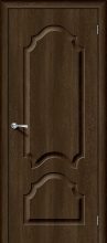 Изображение товара Межкомнатная дверь с ПВХ-пленкой Браво Скинни-32 Dark Barnwood глухая