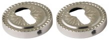 Изображение товара Накладка под цилиндр ET.R.CL55 (ET/CL) SILVER-925 серебро 925