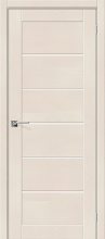 Изображение товара Межкомнатная дверь с эко шпоном Легно-22 Capuccino Softwood остекленная
