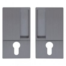 Изображение товара B30003.00.32 Ручка WAVE под цилиндр (мат хром), для распашных дверей