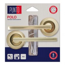 Изображение товара Ручка раздельная LM/A R.TL54.POLO/HD SG/GP-4 матовое золото/золото