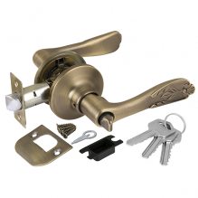 Изображение товара Ручка защелка DK633 MAB-ET (6033 MAB-E) (кл./фик.) мат.бронза