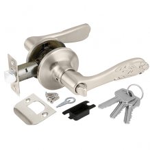 Изображение товара Ручка защелка DK633 SN-ET (6033 SN-E) (кл./фик.) мат. никель