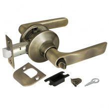 Изображение товара Ручка защелка DK624 AB-BK (6024 AB-B) (фик.) бронза