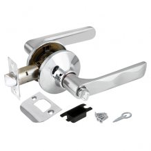 Изображение товара Ручка защелка DK624 CP-BK (6024 CP-B) (фик.) хром