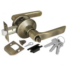 Изображение товара Ручка защелка DK624 AB-ET (6024 AB-E) (кл./фик.) бронза