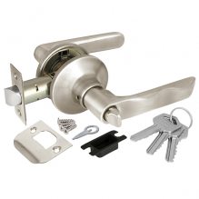 Изображение товара Ручка защелка DK624 SN-ET (6024 SN-E) (кл./фик.) мат. никель