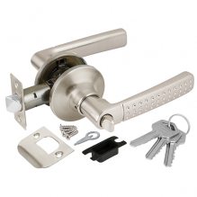Изображение товара Ручка защелка DK626 SN-ET (6026 SN-E) (кл./фик.) мат. никель