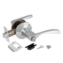 Изображение товара Ручка защелка DK610 CP-BK (6010 CP-B) (фик.) хром