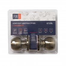 Изображение товара Ручка защелка DK672/BL AB-PS (без фик.) бронза