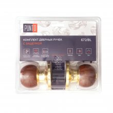 Изображение товара Ручка защелка DK672/BL WD-ET (кл./фик.) дерево
