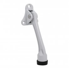 Изображение товара Упор дверной напольный STOPPER-100 WH (белый) козья ножка