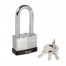 Изображение товара Замок навесной PK-6550L 3 key англ. длиная дужка