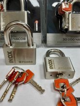 Изображение товара Замок навесной PL-INOX FORCE IF-50 4 key (дисковый ключ)