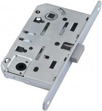 Изображение товара B06102.50.34 (=B04102,B05102) Защелка врезная WC (мат. хром) тех. уп. без отв. пл. MEDIANA POLARIS