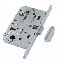 Изображение товара B06102.50.34.640 Защелка врезная WC (мат. хром) MEDIANA POLARIS с отв. планкой (скин)