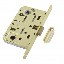 Изображение товара B06102.50.03.640 Защелка врезная WC (лат.) MEDIANA POLARIS с отв. планкой (скин) 