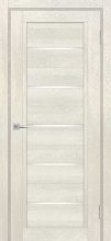 Изображение товара Межкомнатная дверь с эко шпоном Мариам Техно 809 Бьянко остекленная