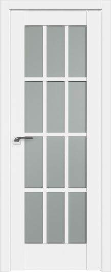 Межкомнатная дверь с эко шпоном PROFILDOORS 102U Аляска ст.матовое — фото 1