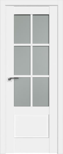 Межкомнатная дверь с эко шпоном PROFILDOORS 103U Аляска ст.матовое — фото 1